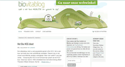 Desktop Screenshot of biovitablog.nl